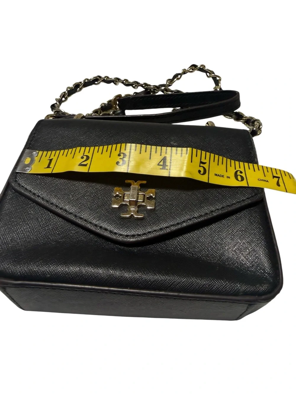 Tory Burch leather mini crossbody bag